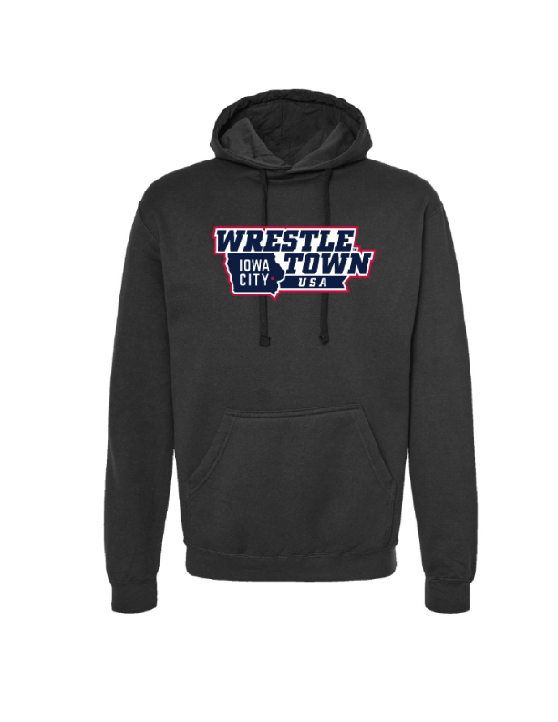 Wrestletown USA Hood - Black